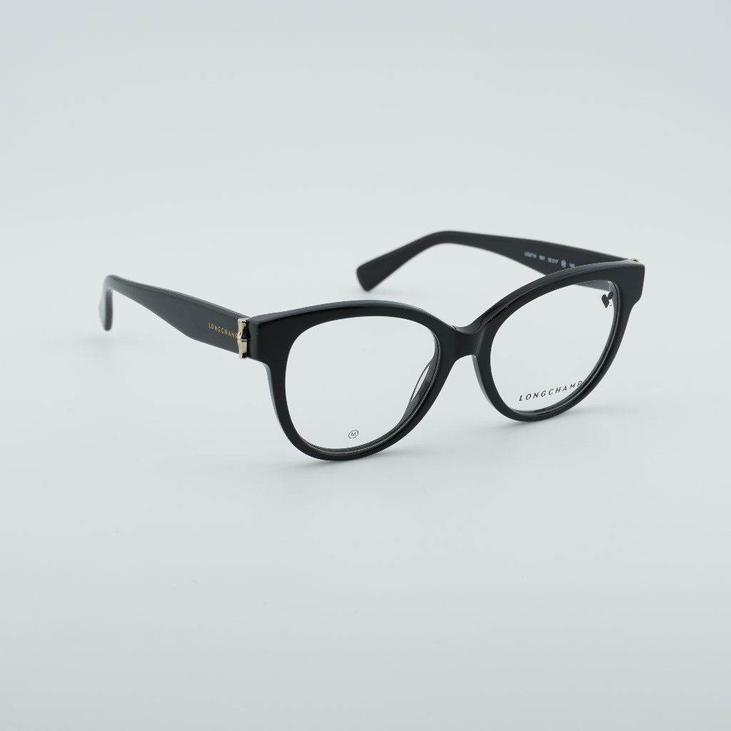 Longchamp Lo2714 001 Eyeglasses Black 52mm Square Frame